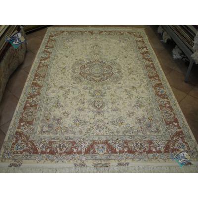 Pair six meter Tabriz carpet Handmade Khatibi Design