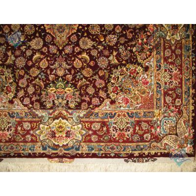six meter Tabriz carpet Handmade Salari Design