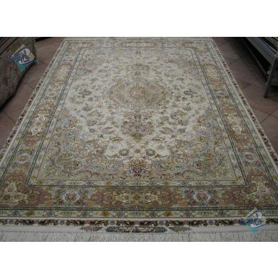six meter Tabriz carpet Handmade Novinfar Design