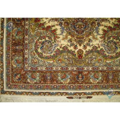 six meter Tabriz carpet Handwoven Mojemehr Design