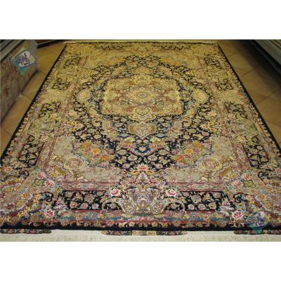 six meter Tabriz carpet Handmade Salari  Design
