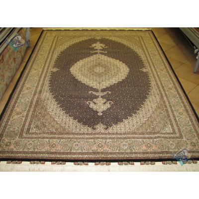 Pair six meter Tabriz carpet Handmade Mahi Design