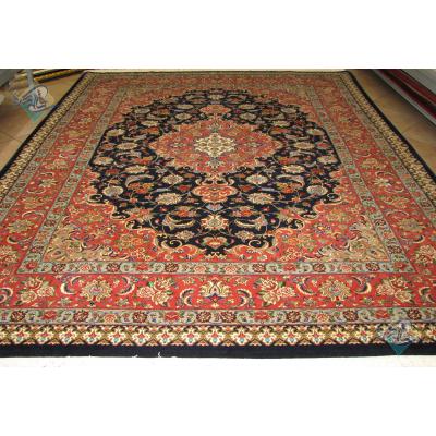 Six meter Qom Carpet Handmade Bergamot Design