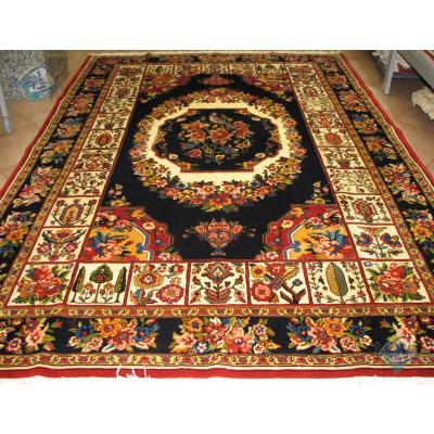 Six Meter Bakhtiyari Carpet Handmade Arghavan Design