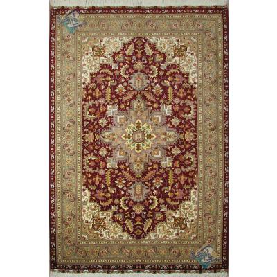 Pair Six meter Bakhshayesh Carpet Handmade Heris Design