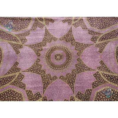 Six Meters Qom Carpet Handmade Dome Design All Silk