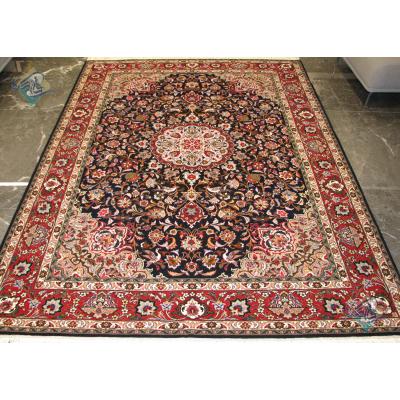 Six Meter Tabriz Carpet Handmade Javad Ghalam Design