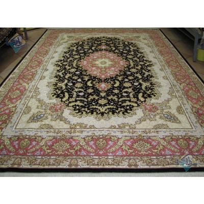 Six Meter Tabriz Carpet Handmade Golriz Design
