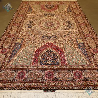 Six Meter Tabriz Carpet Handmade New Dome Design