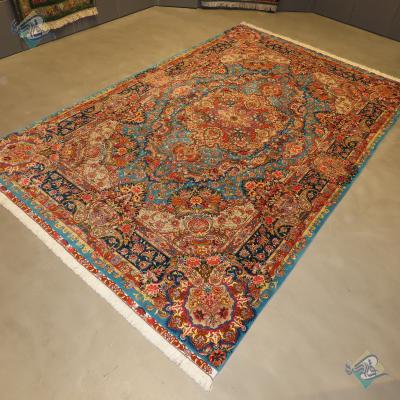 Six Meter Tabriz Carpet Handmade New Salari Design