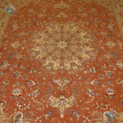 Pair Six Meter Tabriz Carpet Handmade New Oliya Design