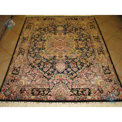 Rug Tabriz Carpet Handwoven Salari Design