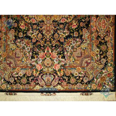 Rug Tabriz Carpet Handwoven Salari  Design