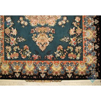Rug Tabriz Carpet Handmade Safarian Design Silk & Softwool