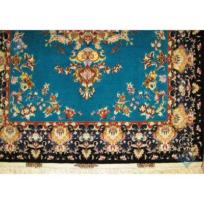 Rug Tabriz Handwoven Carpet Safariyan Design