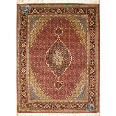 Rug Tabriz Handwoven Carpet Mahi  Design