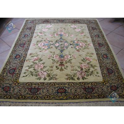 Rug Sanandaj Handwoven Carpet Flower Jersey Design
