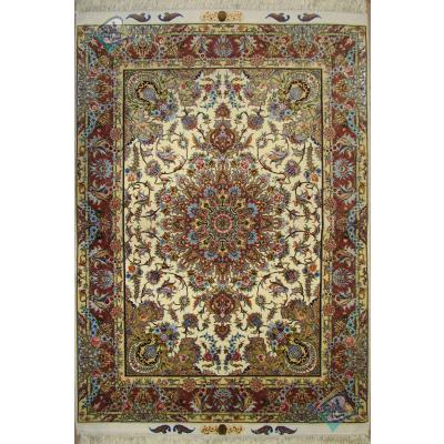 Rug Tabriz Carpet Handmade Rashedi Design