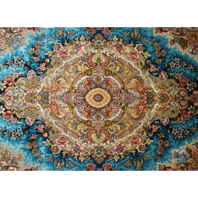 Pair Rug Tabriz Carpet Handmade khatibi Design