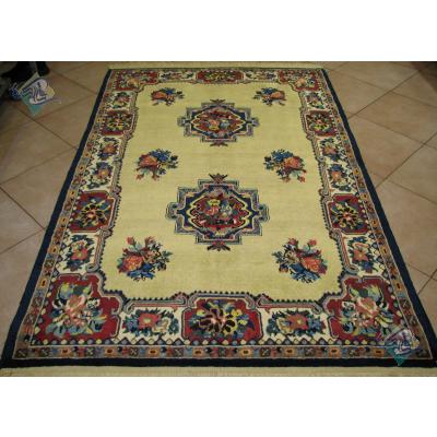 Rug Bakhtiari Carpet Handmade Flower Design