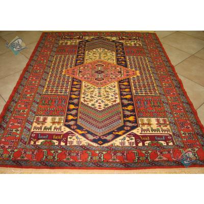 Rug  Ghochan Carpet Handmade Geometric Design