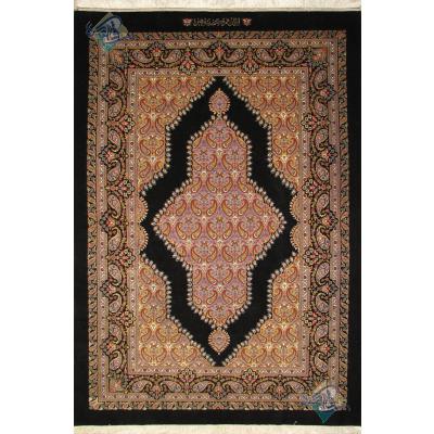 Pair Rug  Qom Carpet Handmade Boteh Design