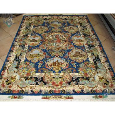 Rug Tabriz Carpet Handmade Mirzai Design