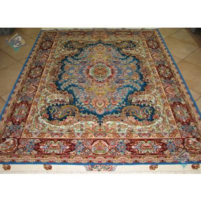 Rug Tabriz Carpet Handmade Kohan Design