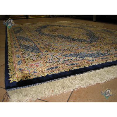 Rug Qom Carpet Handmade Naeimi Design all Silk