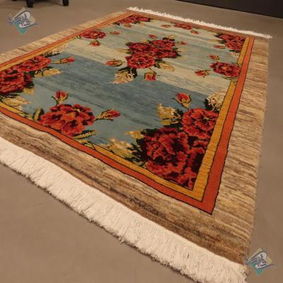Rug Bakhshayesh Carpet Handmade Rose Design
