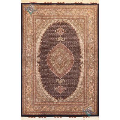 Pair Rug Tabriz Carpet Handmade New Mahi Design