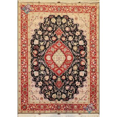 Rug Tabriz Carpet Handmade Behbood Design