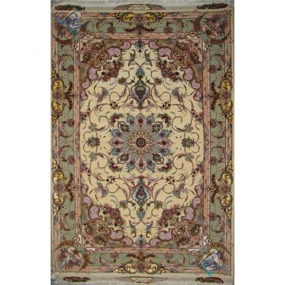 Pair Zar-o-nim Tabriz carpet Handmade Zeynali Design