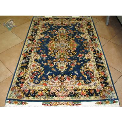 Zar-o-nim Tabriz Handwoven Carpet Mirzai Design