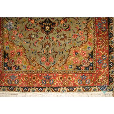 Rug  Bijar handmade Carpet  Medallion Design
