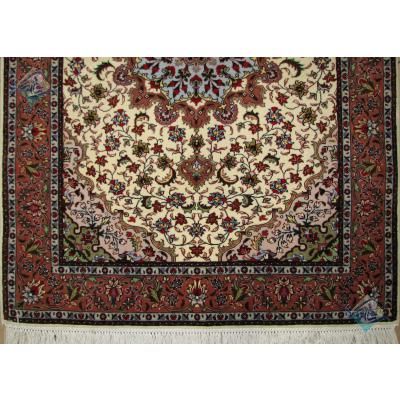 Zar-o-nim Tabriz Handwoven Carpet Zohreh Design