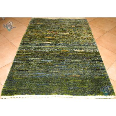 Zar-o-nim Gabeh Ghashghai Carpet Handmade 