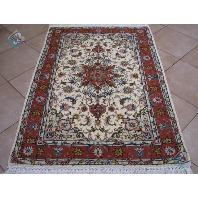 Zar-o-nim Tabriz Carpet Handmade Beheshti Design