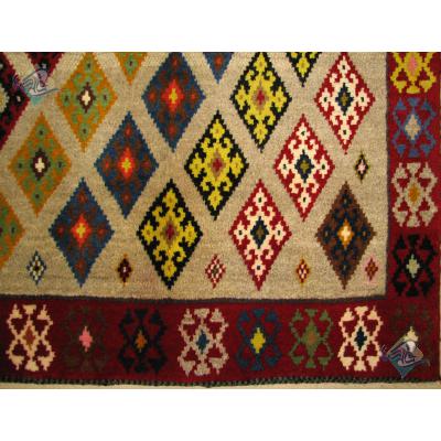 Zar-o-nim Shiraz Handwoven Geometric Design All Wool