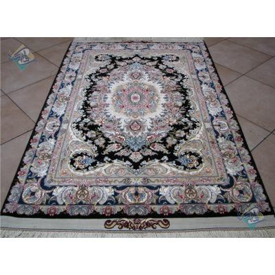 Zar-o-Nim Tabriz Carpet Handmade Kohan Design