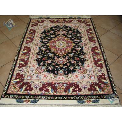 Zar-o-Nim Tabriz Carpet Handmade Neshat Design