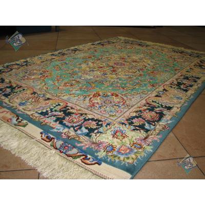 Zar-o-Nim Tabriz Carpet Handmade New Ariya Design
