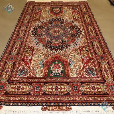 Zar_o-nim Tabriz Carpet Handmade New Dome Design