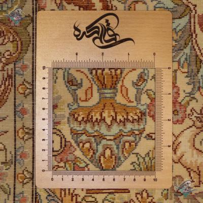 Pair Zar-o-nim Tabriz Carpet Handmade New Nami Design