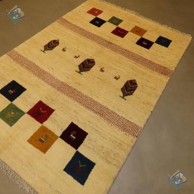 Zar_o_Nim Handmade Gabeh Carpet Three Cedars  Designe All Wool