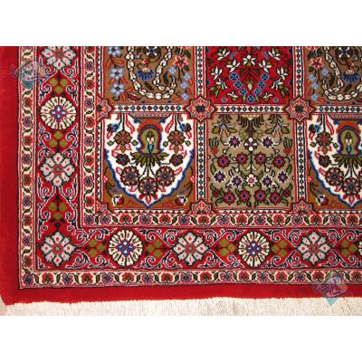 Runner Carpet Qom Handmade Tile Design