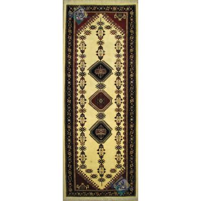 Runner Carpet Qashghai Shiraz Wool