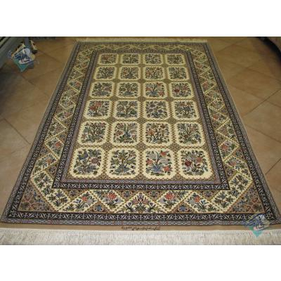 Rug Esfahan Carpet Handmade Tile Design