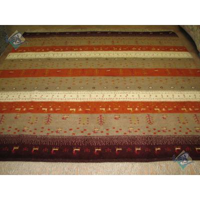 Square Gabeh Carpet Complete Wool
