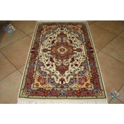 Zar-o-charak Carpet Handwoven Tabriz Bergamot  Design